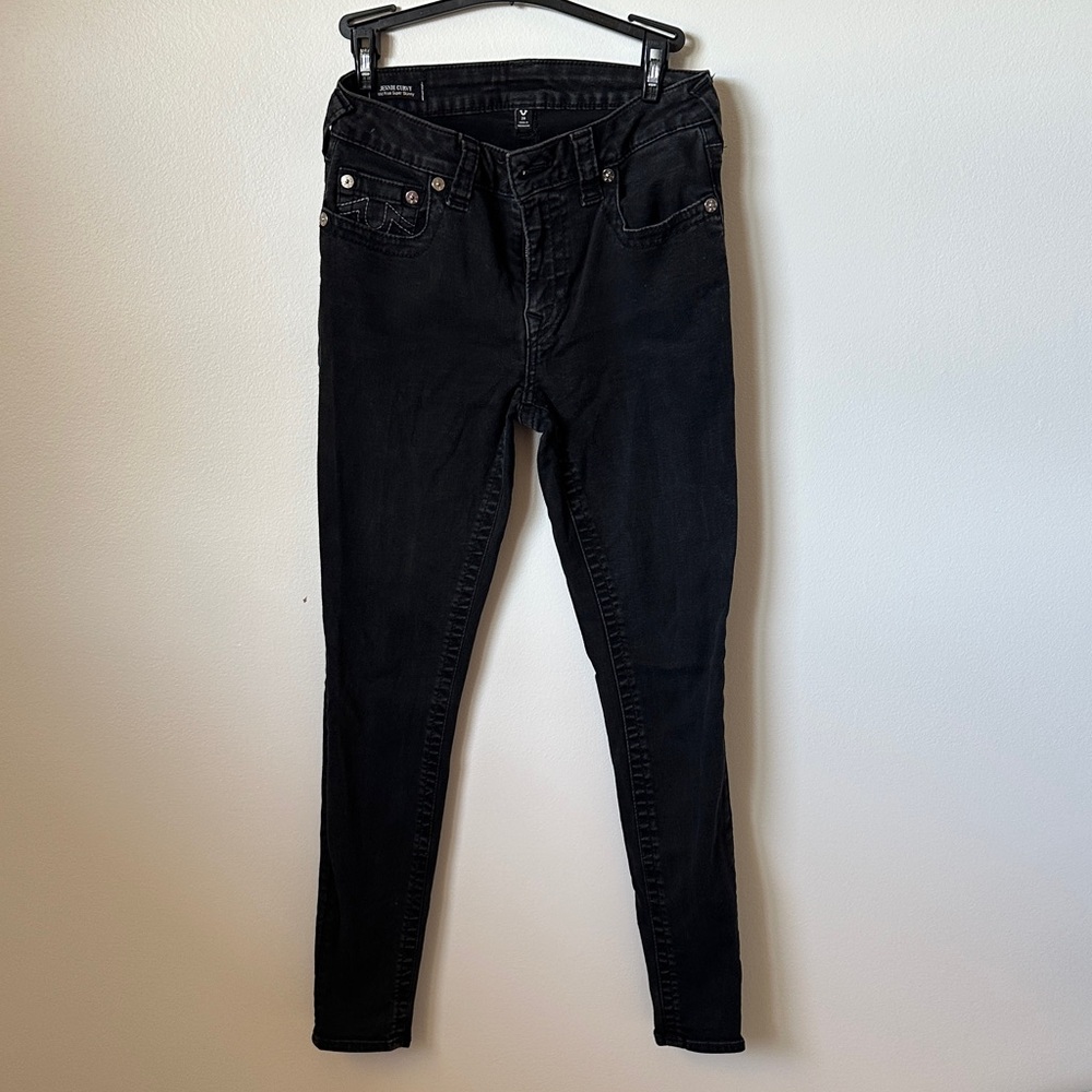 Zinc Women's Dark Denim Skinny Jeans
